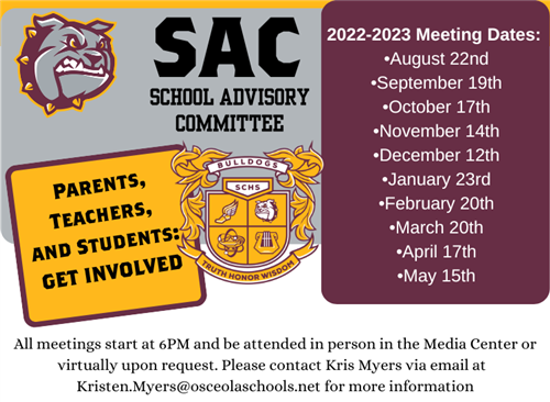 SAC Dates image
